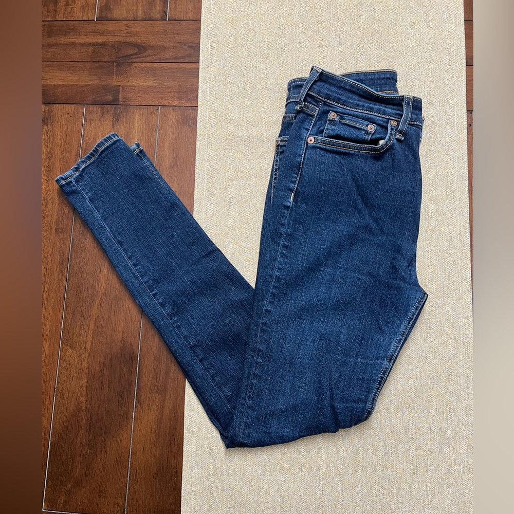 ❤️Rag & Bone High Rise Skinny Women's Blue Jeans